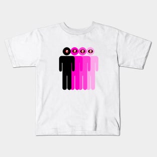 small men cyclopes multicolor Kids T-Shirt